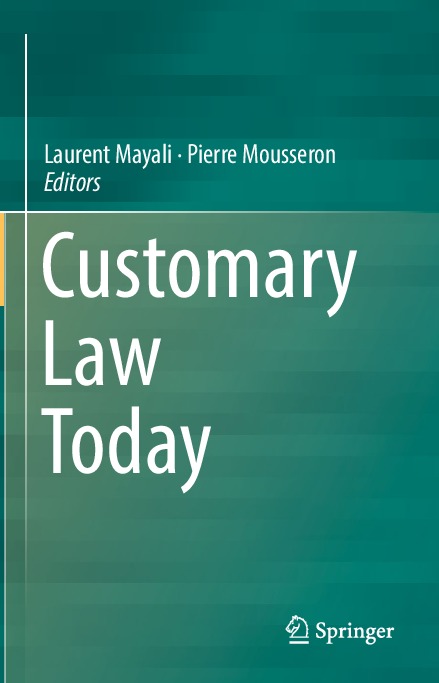 2018_Book_CustomaryLawToday.pdf